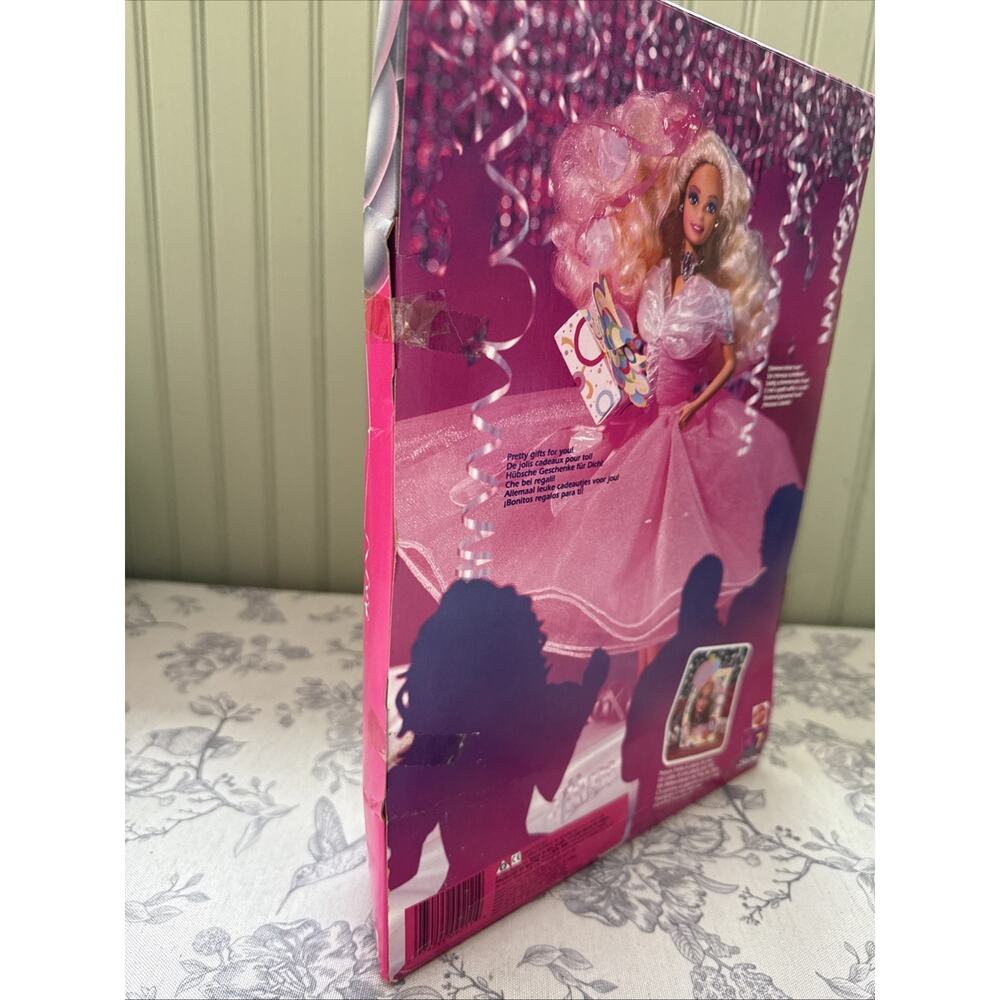 Vtg BARBIE DOLL 1989 HAPPY BIRTHDAY BARBIE EUROPEAN VERSION Ultra Rare Collector - Picture 9 of 12